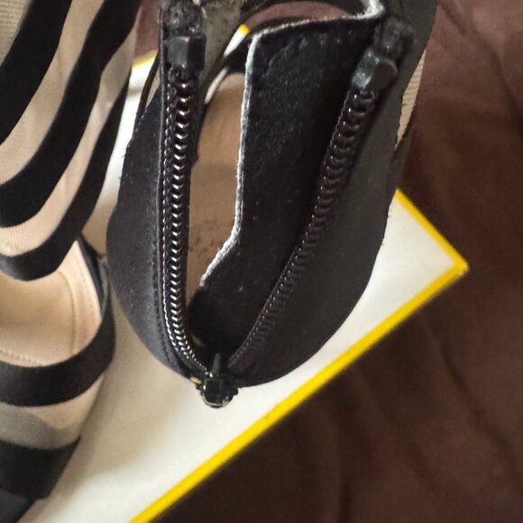 L. Miller Black/Mesh Heels that will make a statement when you enter the room! - Picture 5 of 7